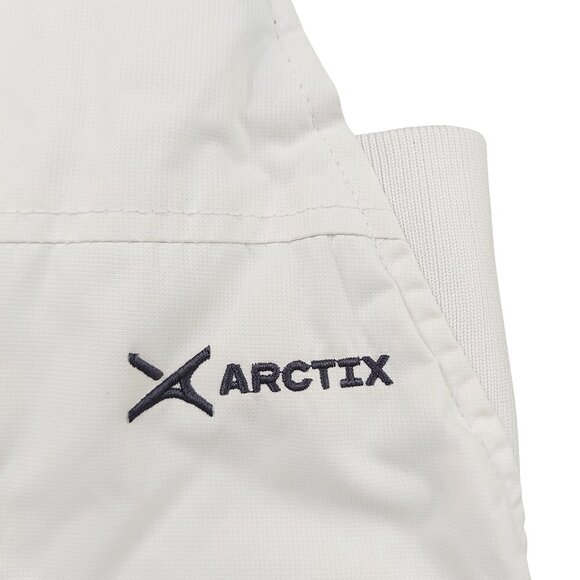 Arctix A6 Snow Bibs Baby 18 Months White Front Zip Insulated Winter Outdoor - Picture 5 of 12